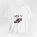 24H Racing Sports Car Tee - Performance Race Car Graphic T-Shirt - Dreams Deals Store