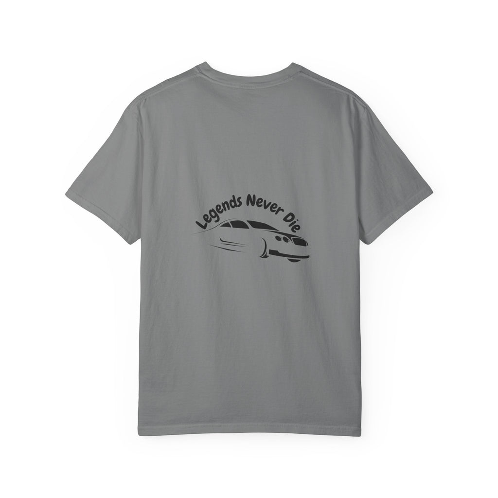 Legends Never Die T-Shirt — Retro Race Car Graphic Tee - Dreams Deals Store
