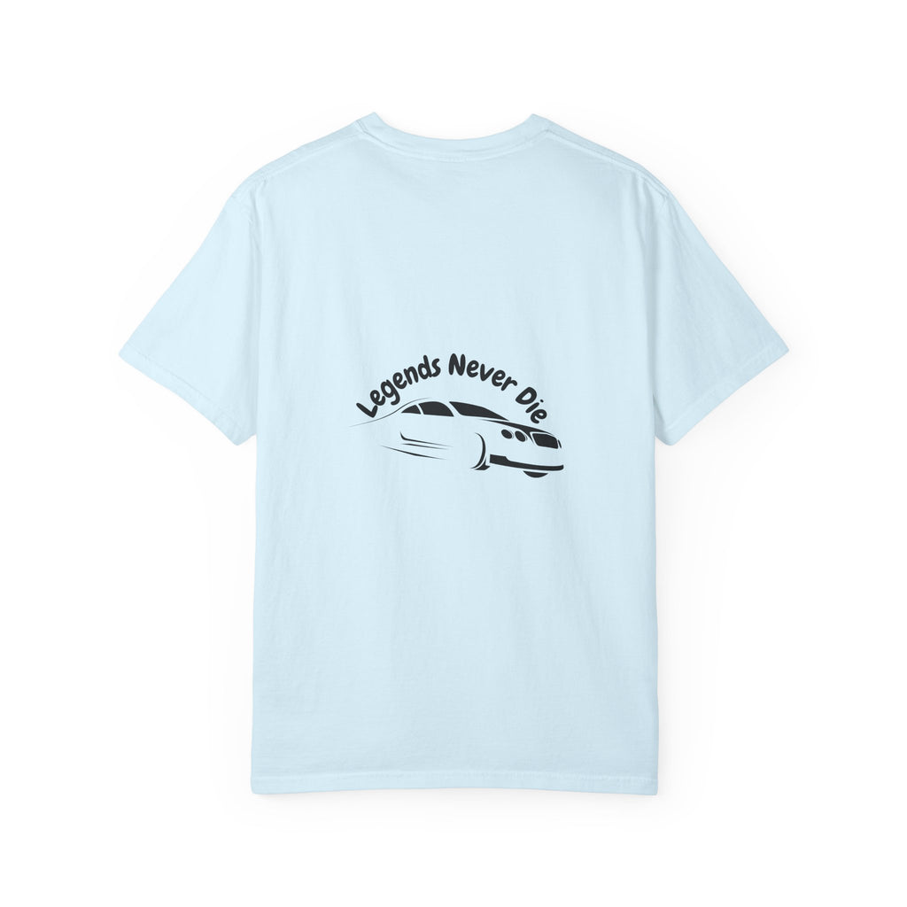 Legends Never Die T-Shirt — Retro Race Car Graphic Tee - Dreams Deals Store