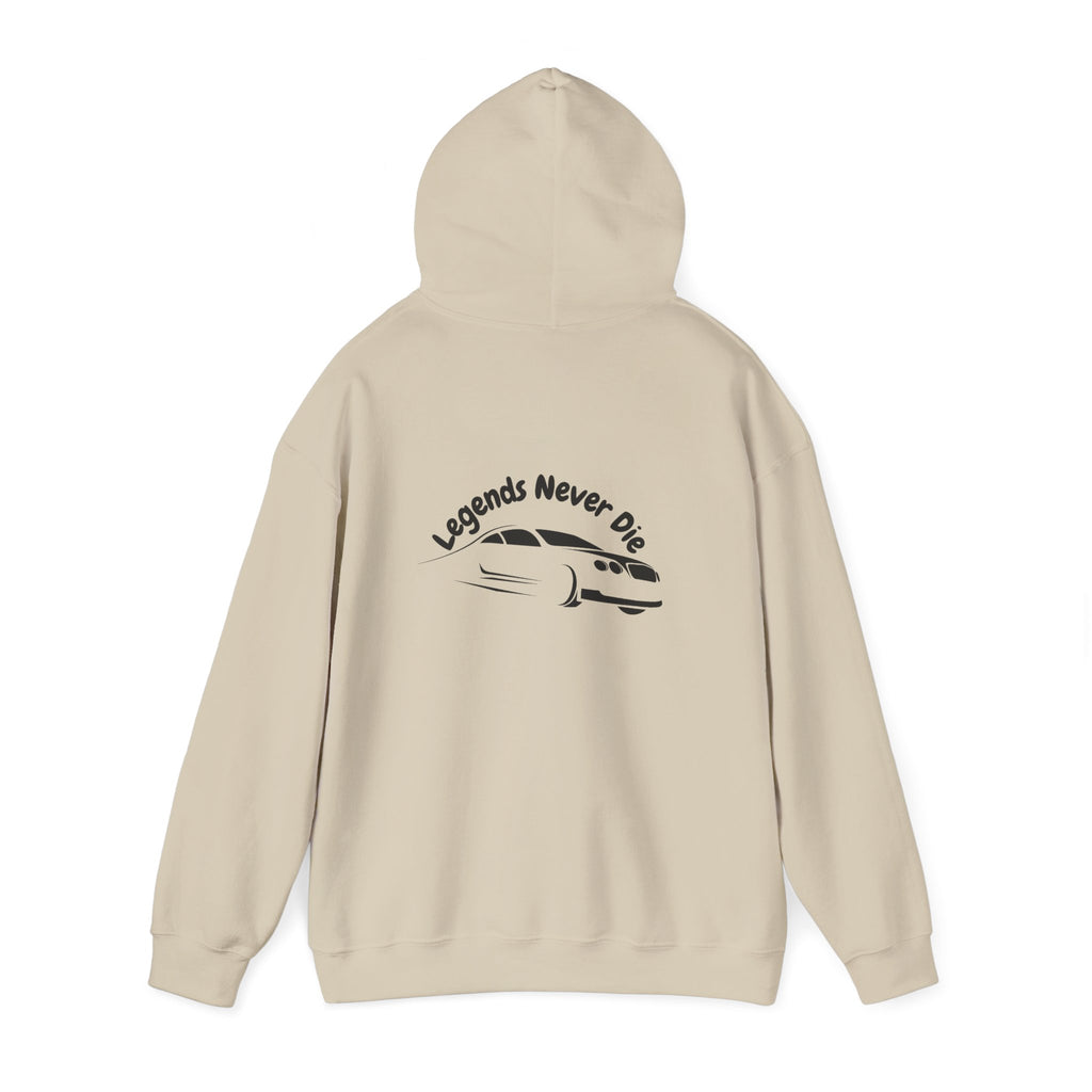 Legends Never Die Hoodie — Vintage Surf Graphic Hooded Sweatshirt - Dreams Deals Store
