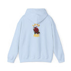 Hoodie "Love Dose" Rose Graphic – Cozy Floral Streetwear Pullover - Dreams Deals Store