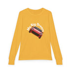 Youth Long Sleeve Tee – Red Sports Car Graphic - Dreams Deals Store