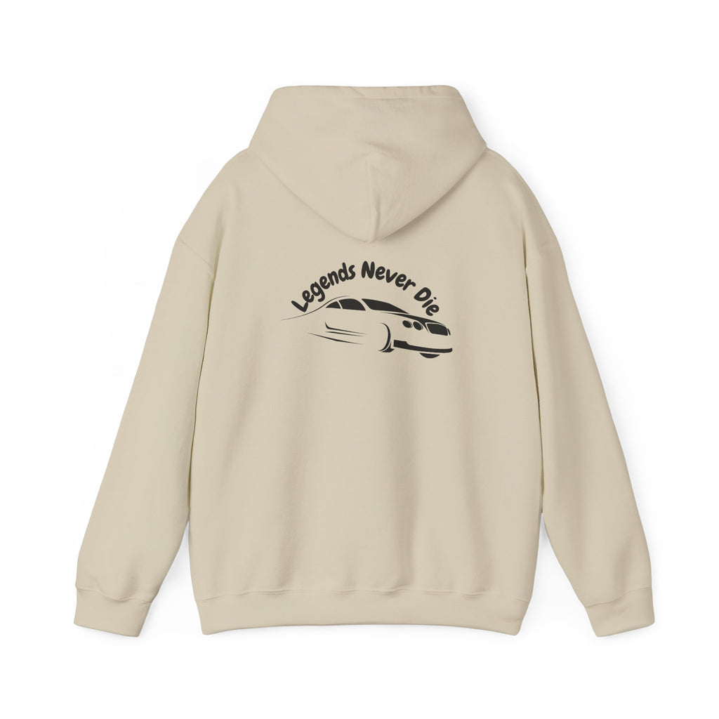 Legends Never Die Hoodie — Vintage Surf Graphic Hooded Sweatshirt - Dreams Deals Store