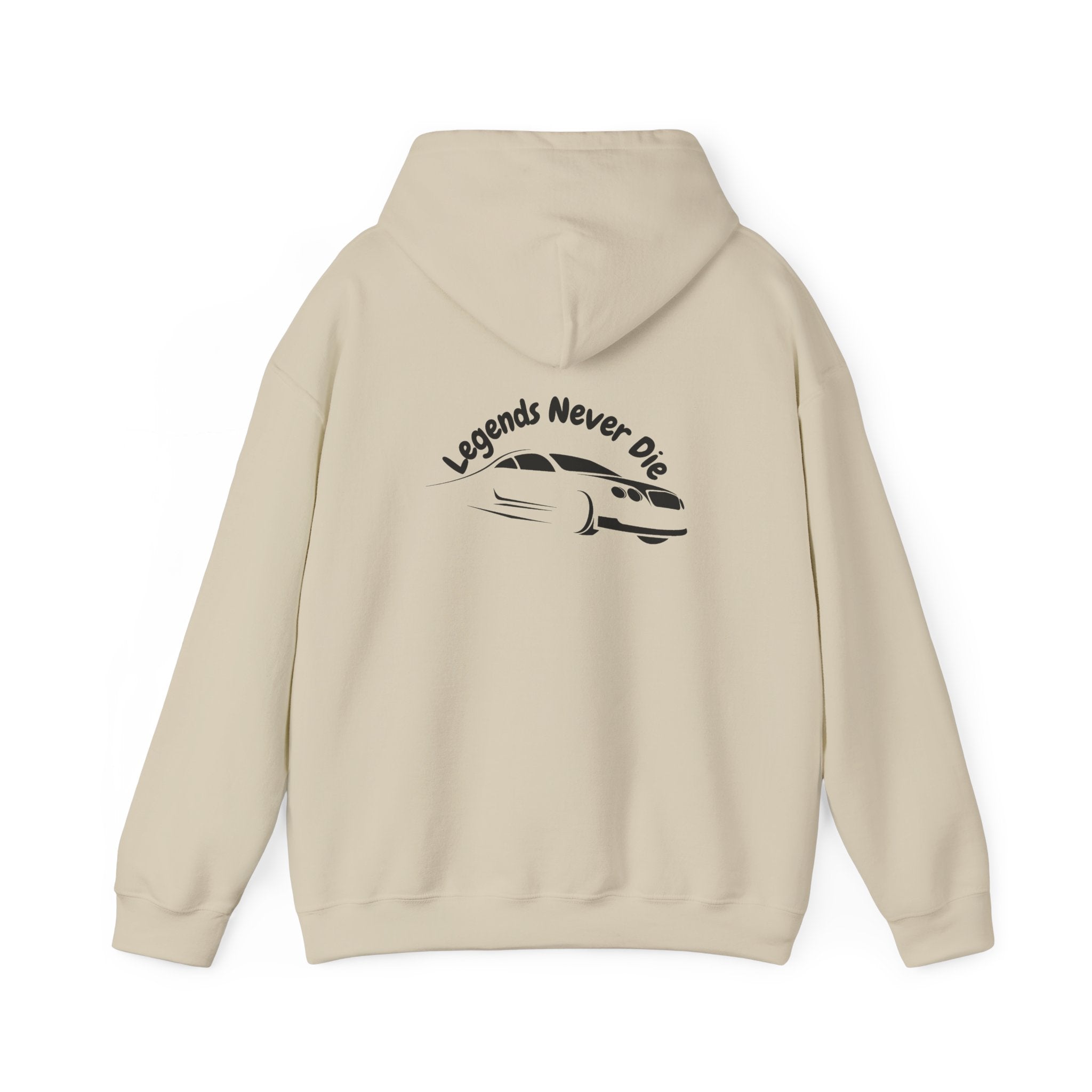Legends Never Die Hoodie — Vintage Surf Graphic Hooded Sweatshirt - Dreams Deals Store