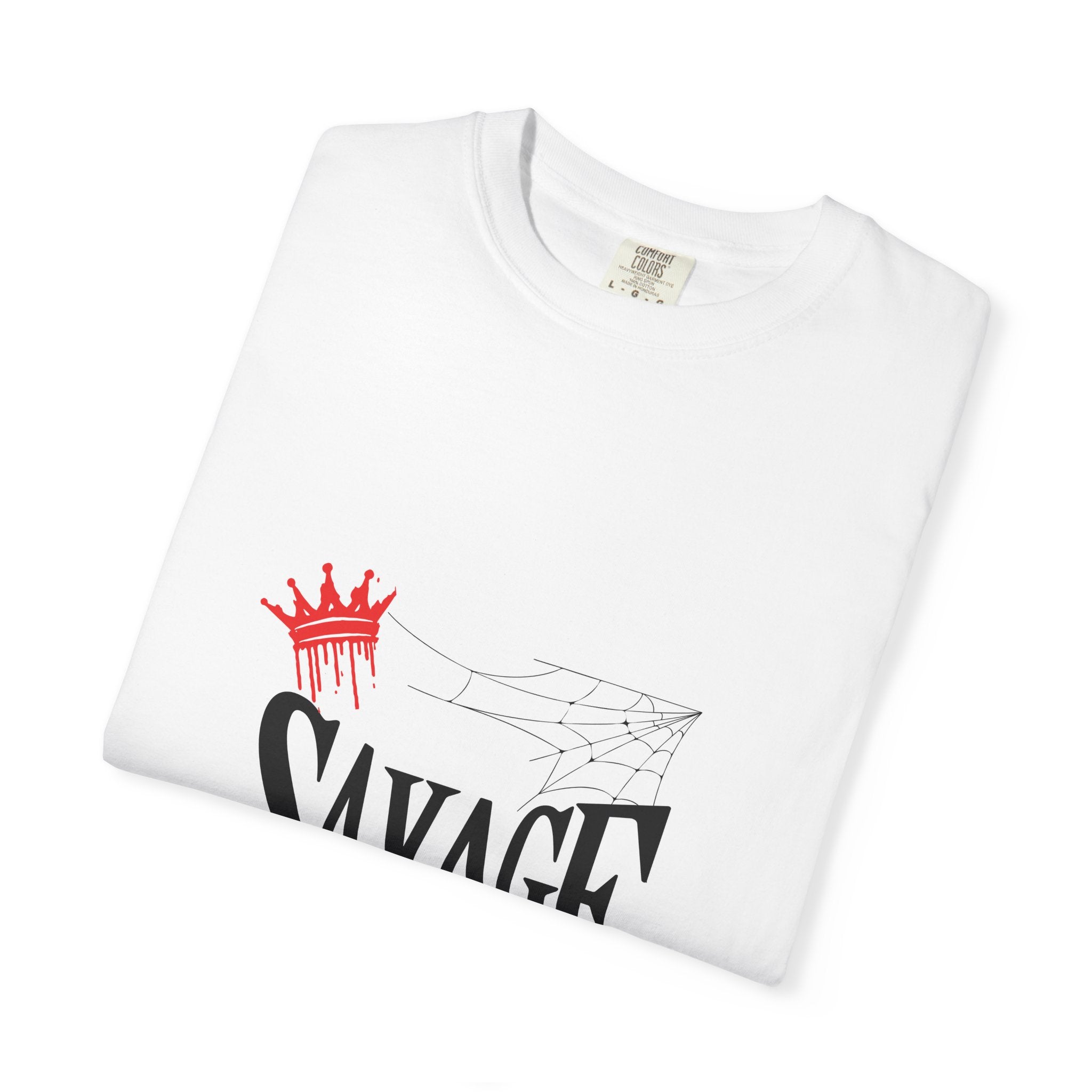 Savage Crown Tee — Graphic Streetwear T-Shirt