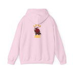 Hoodie "Love Dose" Rose Graphic – Cozy Floral Streetwear Pullover - Dreams Deals Store