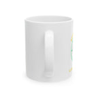 Motivational Running Mug – "Beat the Clock, Claim Your Glory" Ceramic Coffee Cup (11oz/15oz) - Dreams Deals Store
