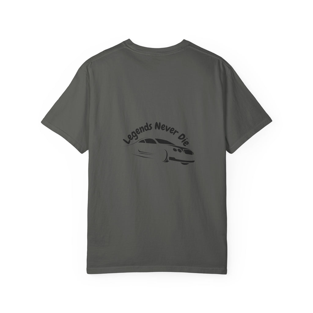 Legends Never Die T-Shirt — Retro Race Car Graphic Tee - Dreams Deals Store
