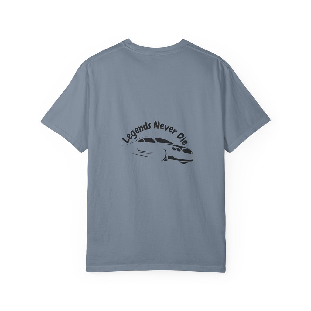 Legends Never Die T-Shirt — Retro Race Car Graphic Tee - Dreams Deals Store