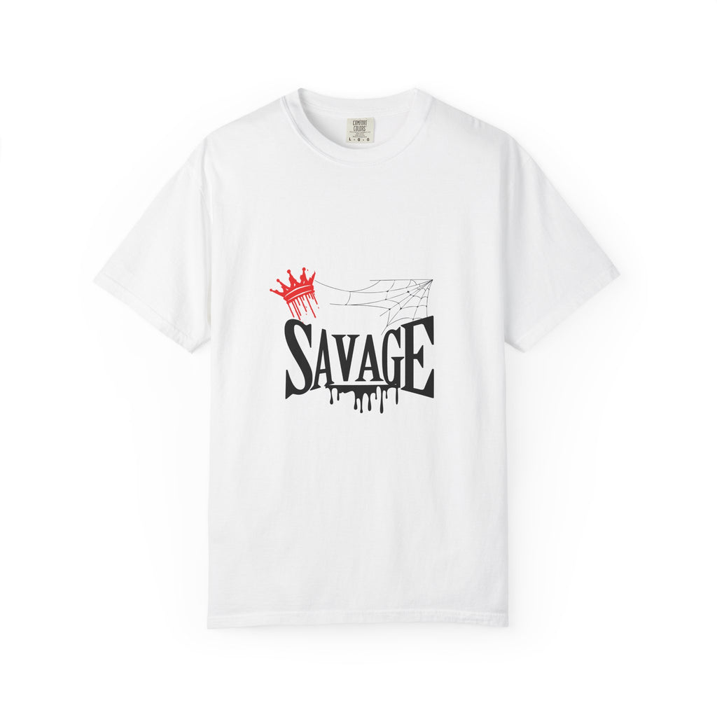 Savage Crown Tee — Graphic Streetwear T-Shirt