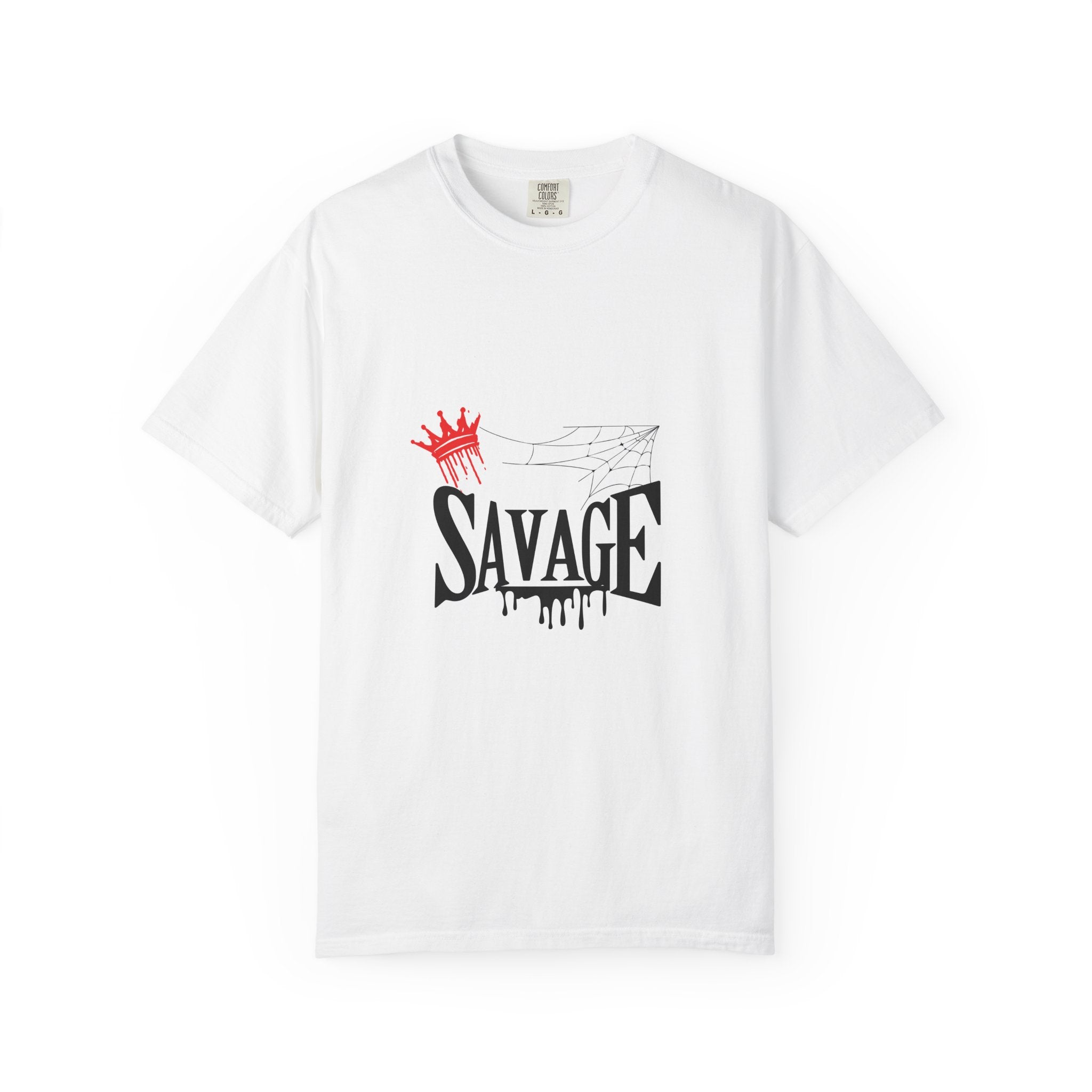 Savage Crown Tee — Graphic Streetwear T-Shirt