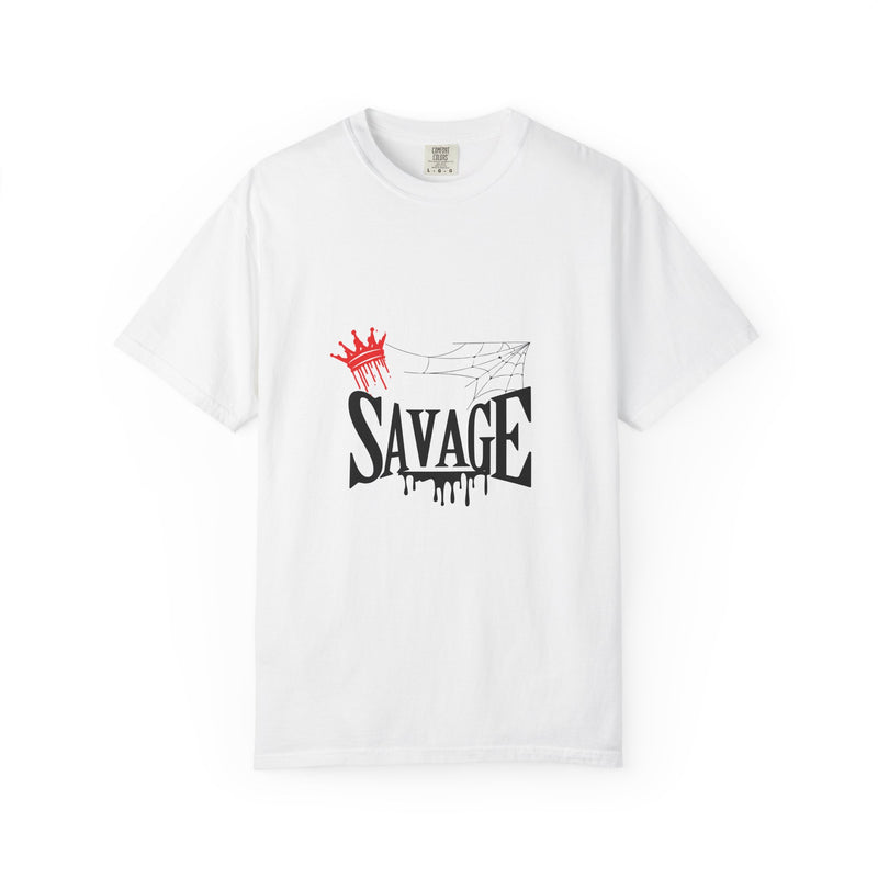 Savage Crown Tee — Graphic Streetwear T-Shirt
