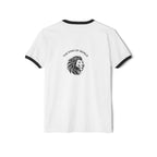 Lion Head Ringer T-Shirt — "The King of World" Vintage Casual Tee - Dreams Deals Store