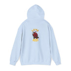 Hoodie "Love Dose" Rose Graphic – Cozy Floral Streetwear Pullover - Dreams Deals Store