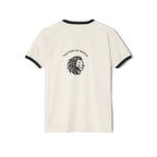 Lion Head Ringer T-Shirt — "The King of World" Vintage Casual Tee - Dreams Deals Store