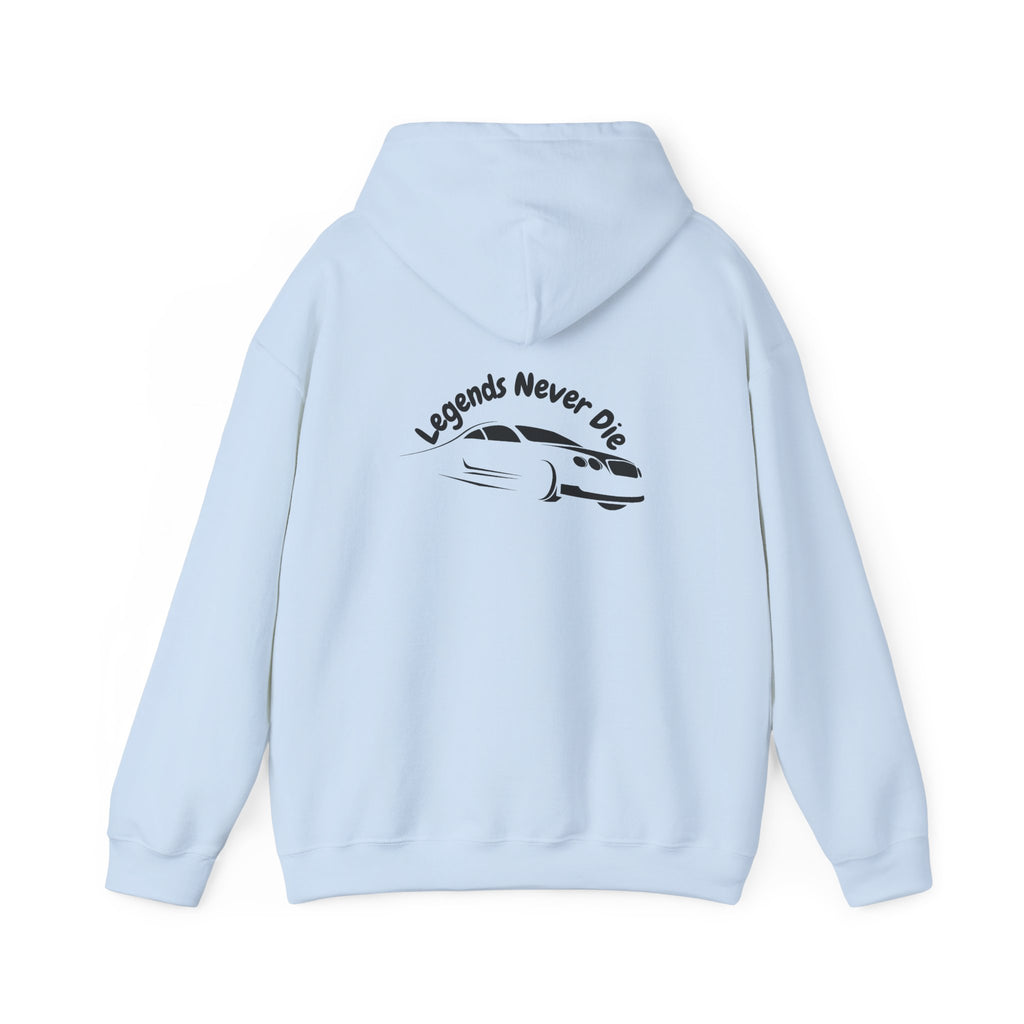 Legends Never Die Hoodie — Vintage Surf Graphic Hooded Sweatshirt - Dreams Deals Store