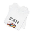 24H Racing Sports Car Tee - Performance Race Car Graphic T-Shirt - Dreams Deals Store