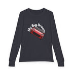 Youth Long Sleeve Tee – Red Sports Car Graphic - Dreams Deals Store