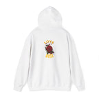 Hoodie "Love Dose" Rose Graphic – Cozy Floral Streetwear Pullover - Dreams Deals Store