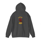 Hoodie "Love Dose" Rose Graphic – Cozy Floral Streetwear Pullover - Dreams Deals Store