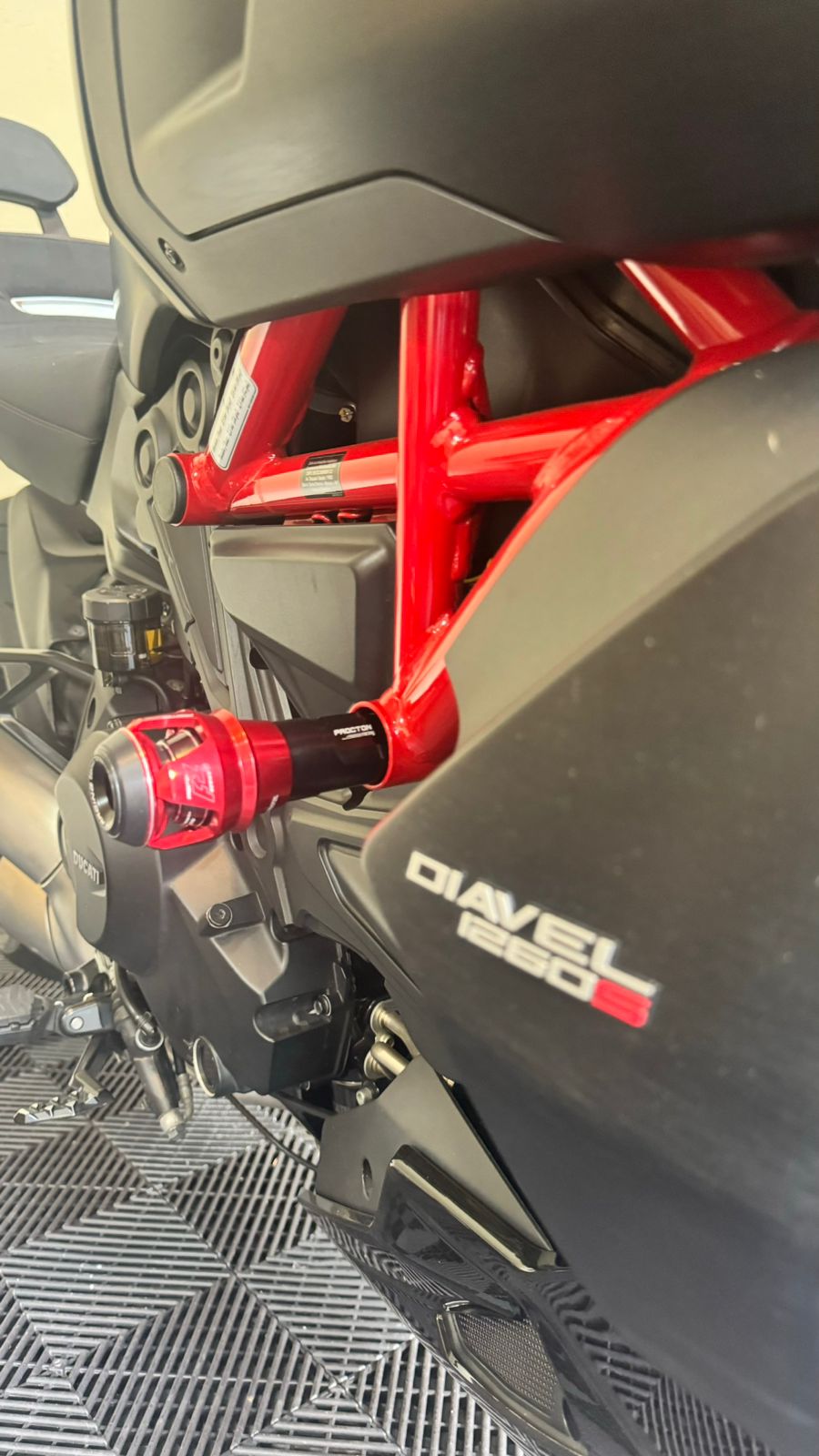 Procton F1 Frame Slider for Ducati Diavel 2011-2022